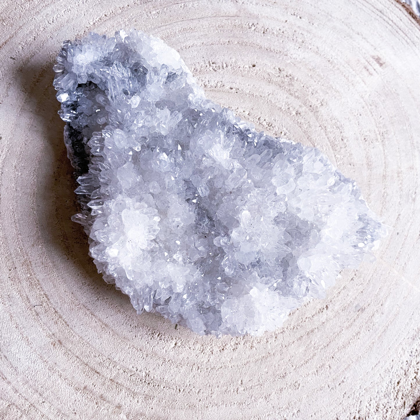 Mountain crystal cluster