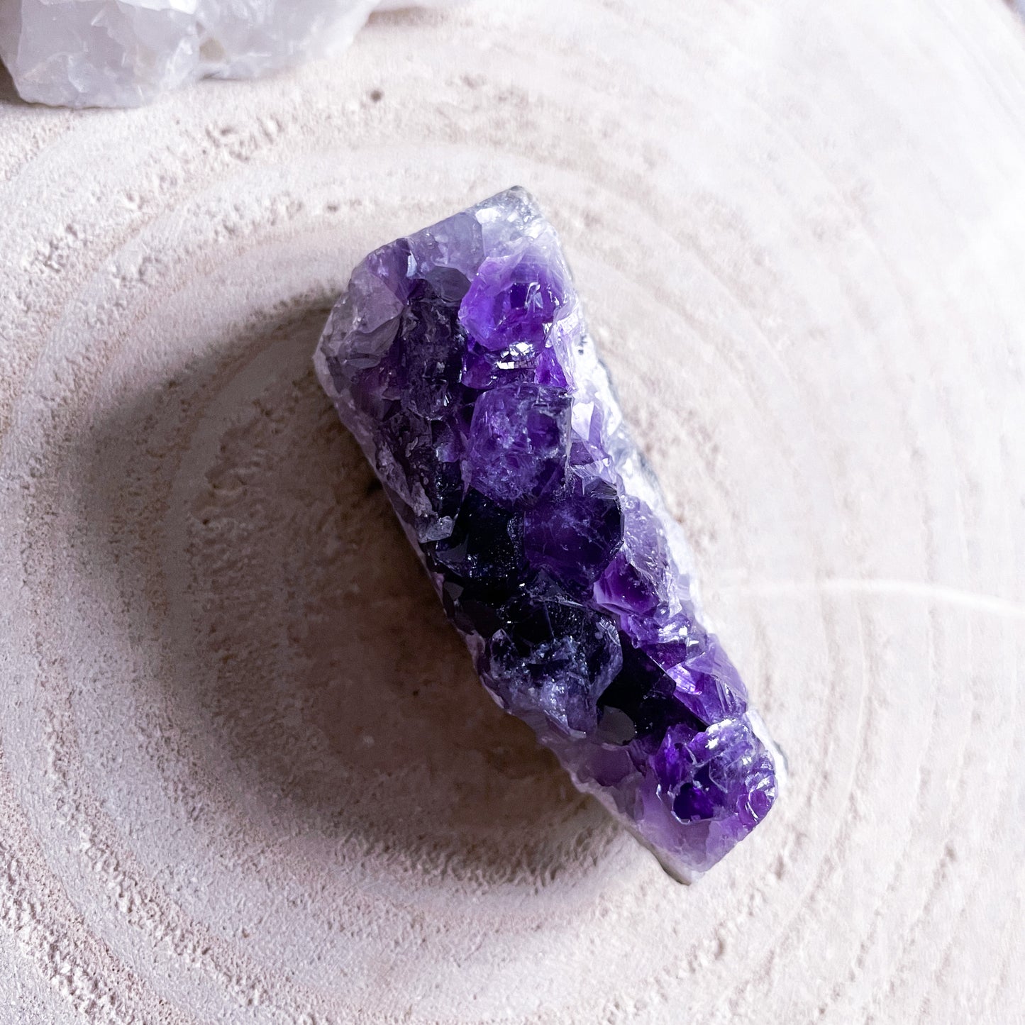 Amethyst clusters